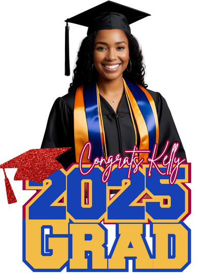 Personalized Grad Fan