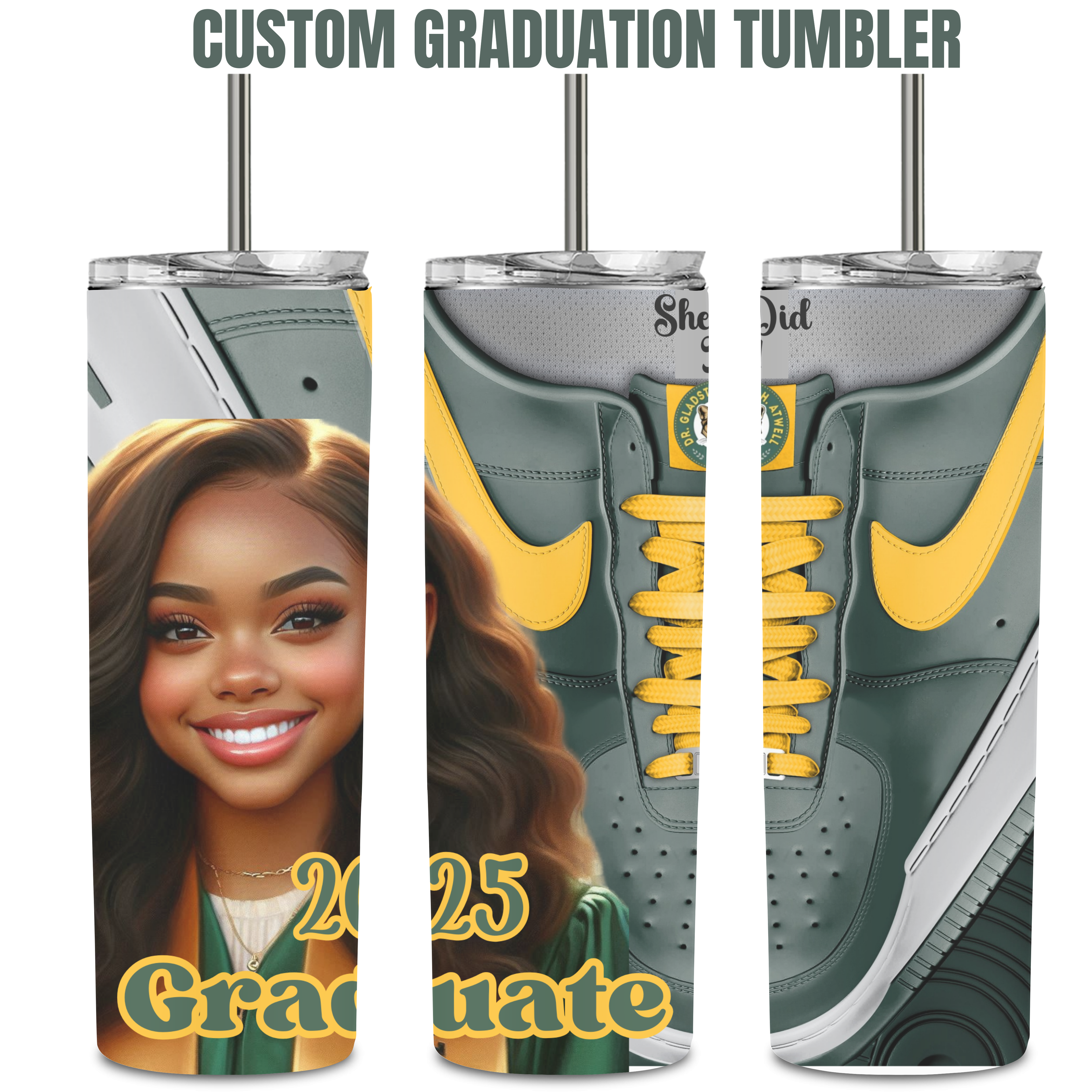 Custom Graduation Tumbler