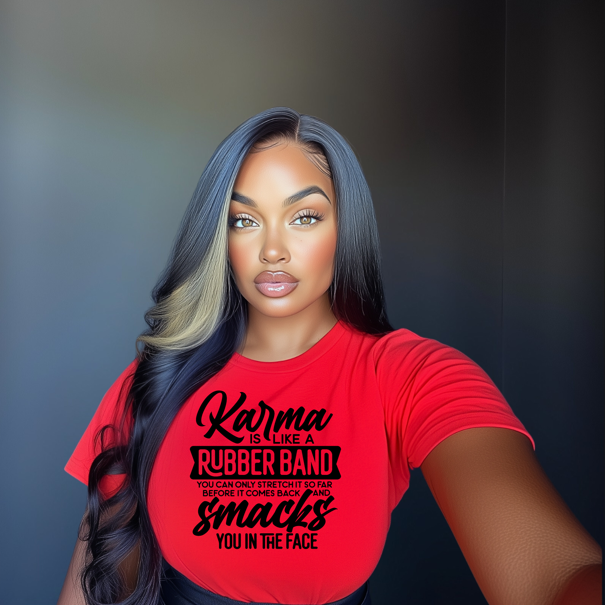 "Karma Is Like A Rubber Band" Shirt