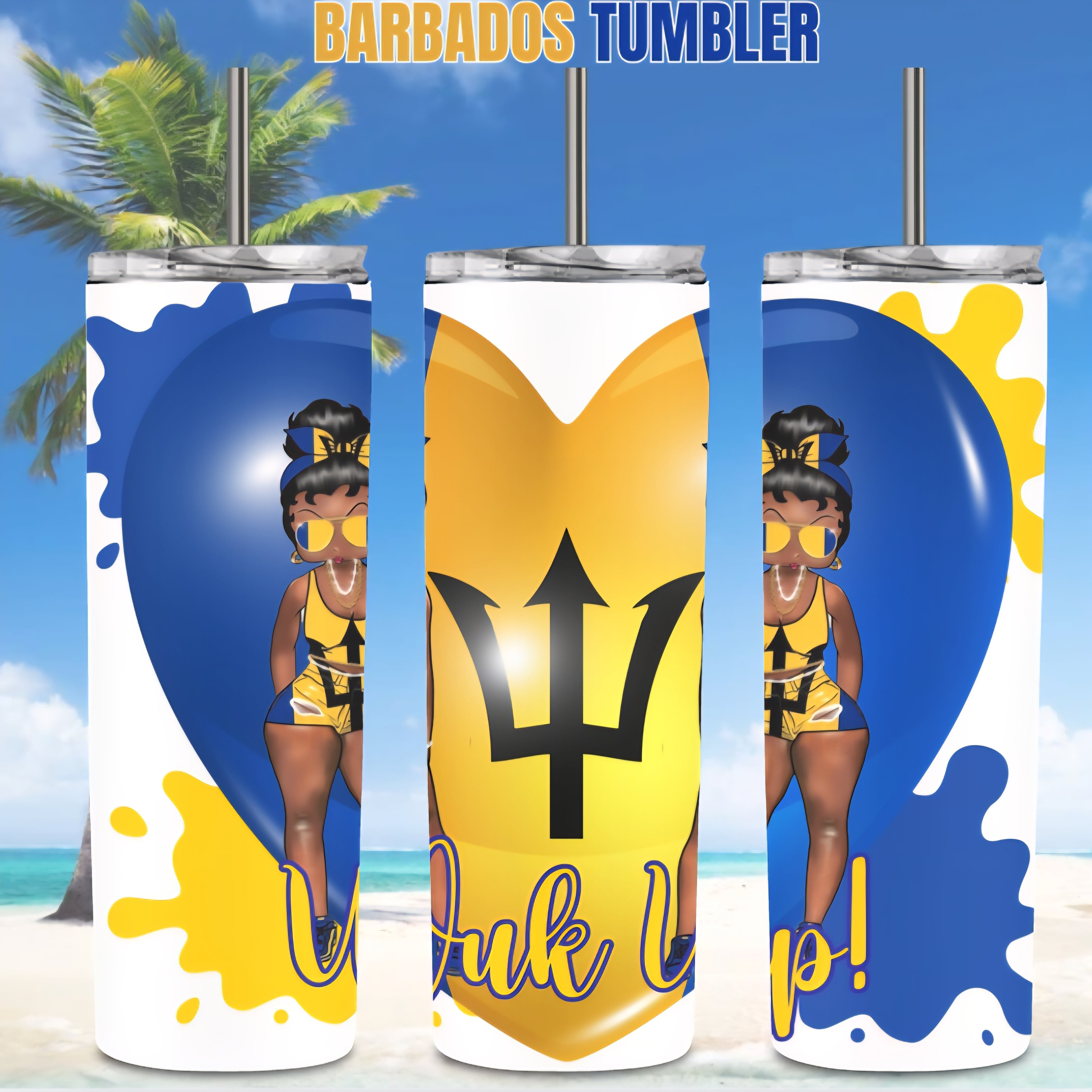 Caribbean Betty Tumblers