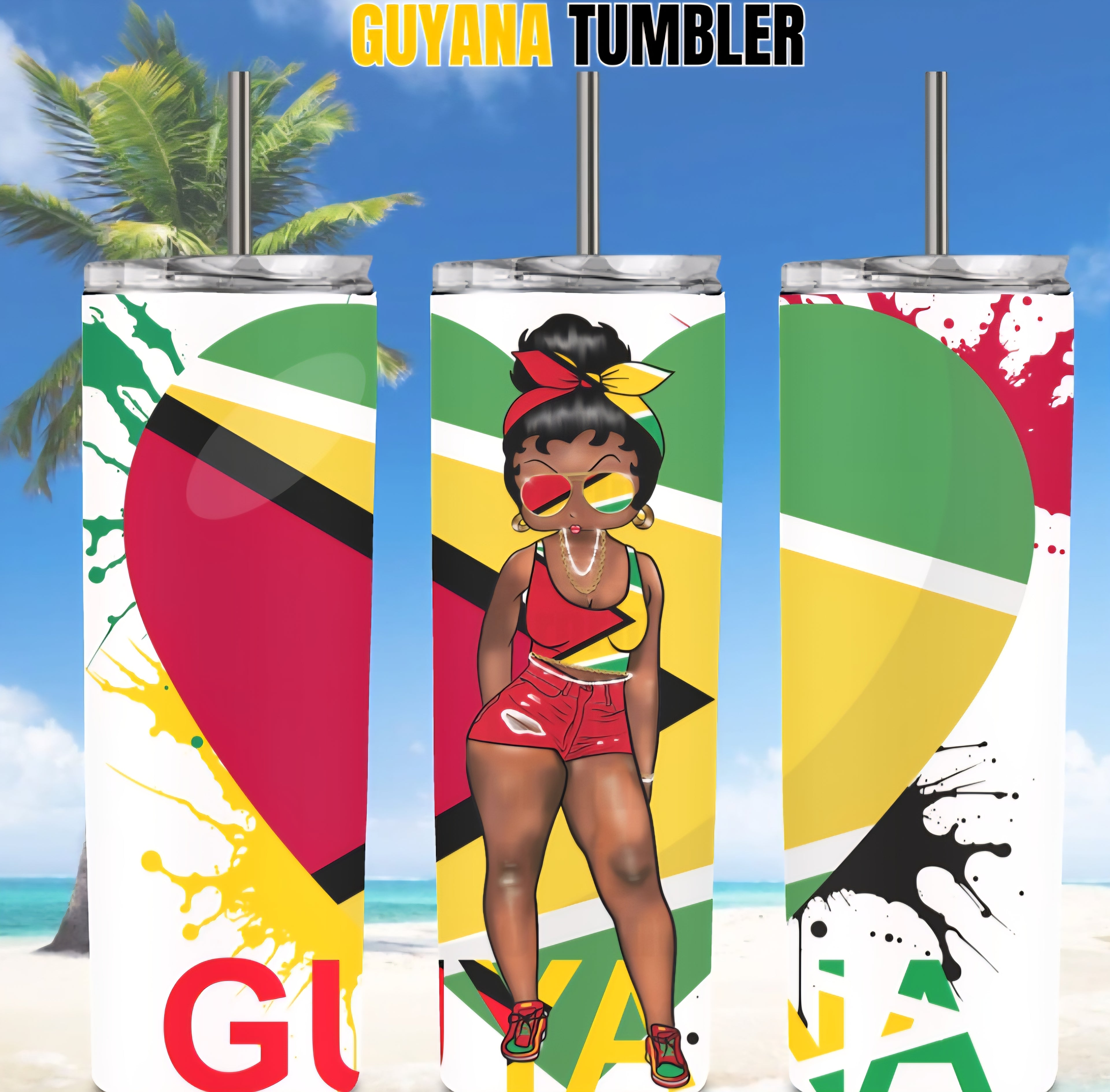 Caribbean Betty Tumblers