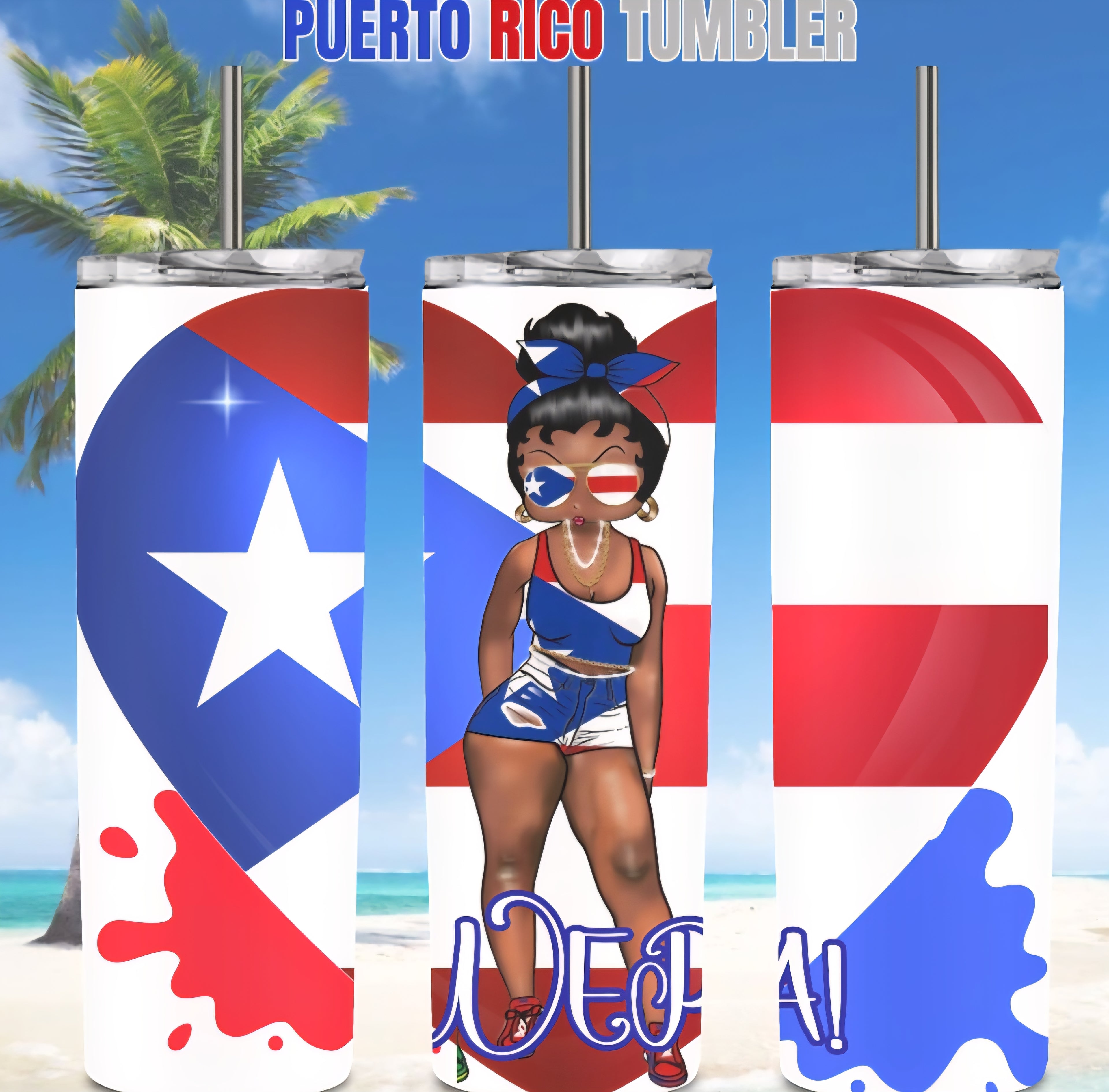 Caribbean Betty Tumblers