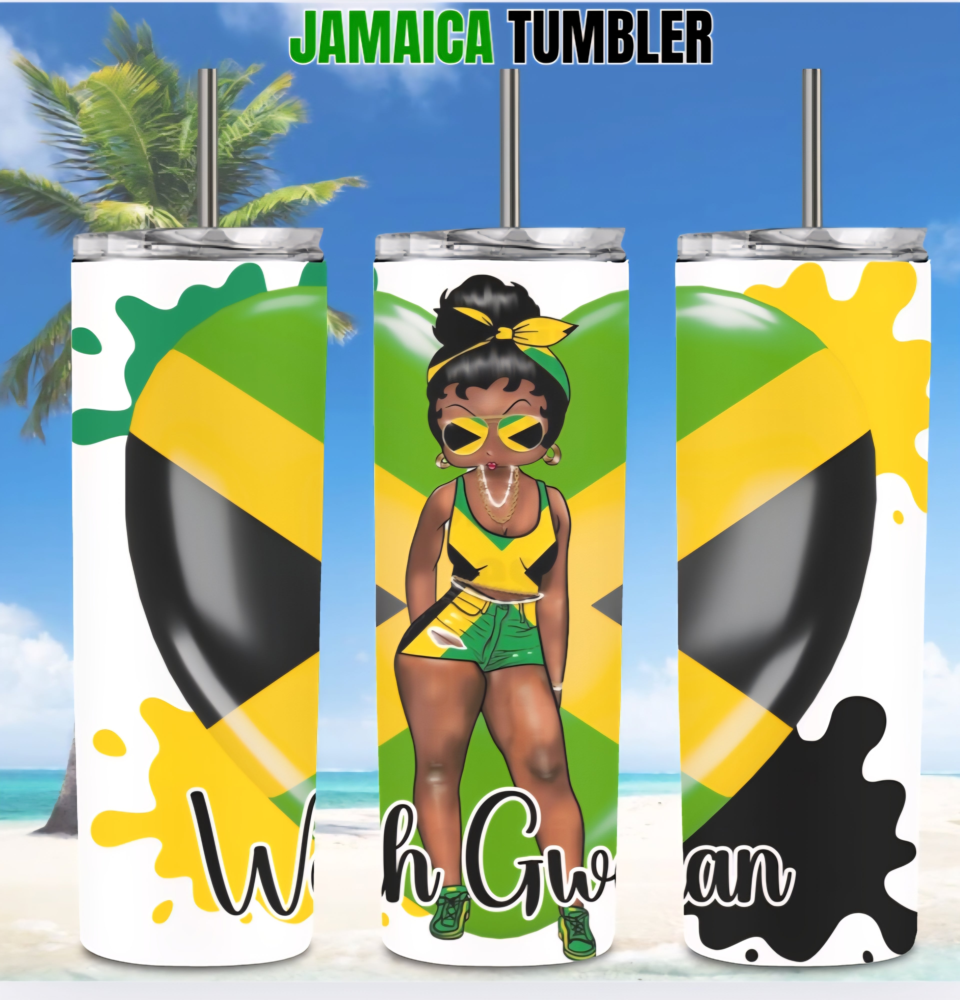 Caribbean Betty Tumblers
