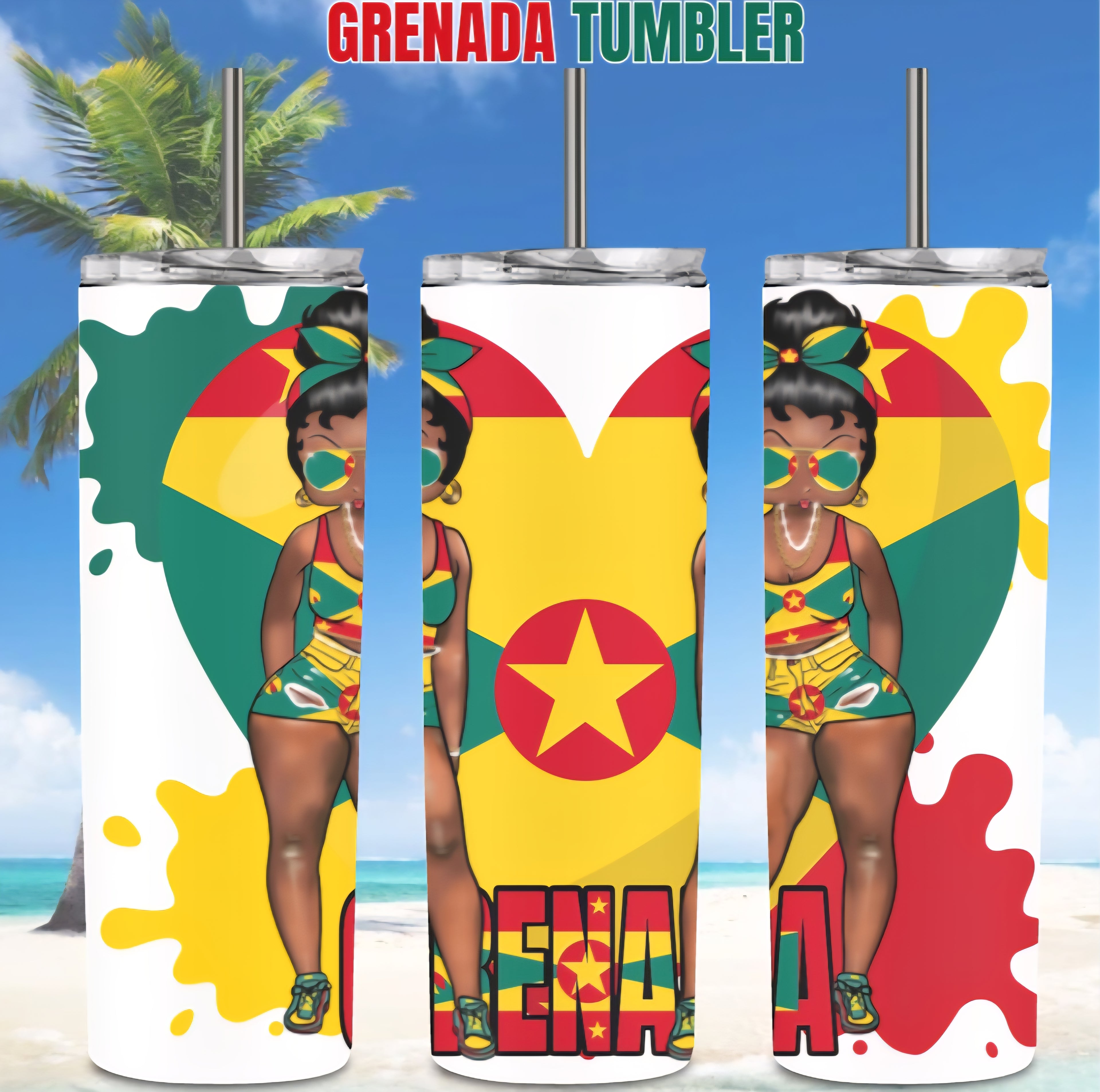 Caribbean Betty Tumblers